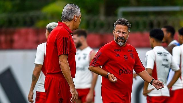 Cléber Xavier foi auxiliar-técnico de Tite no Flamengo (Foto/Marcelo Cortes/Flamengo)