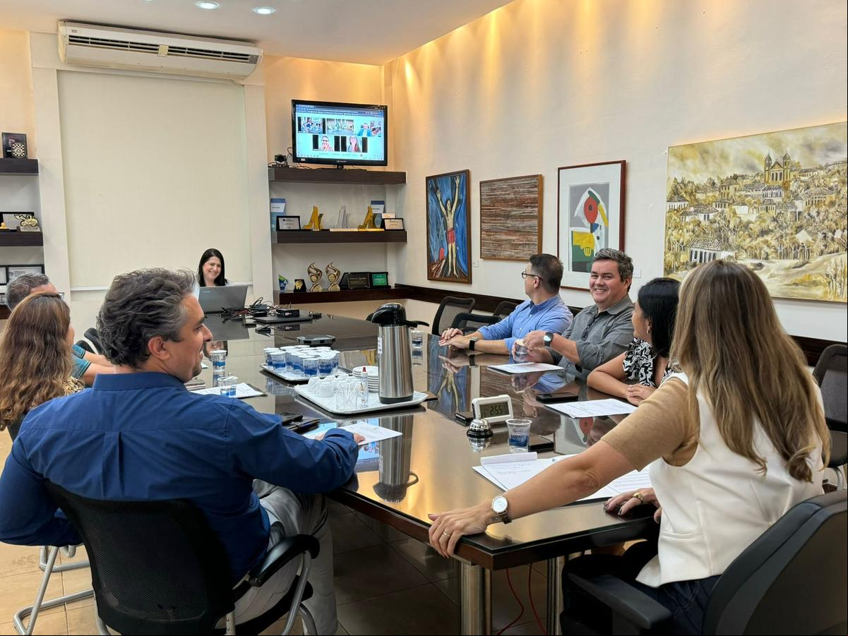 Reunião para  de termo de Cooperação Técnica (Foto/Divulgação)