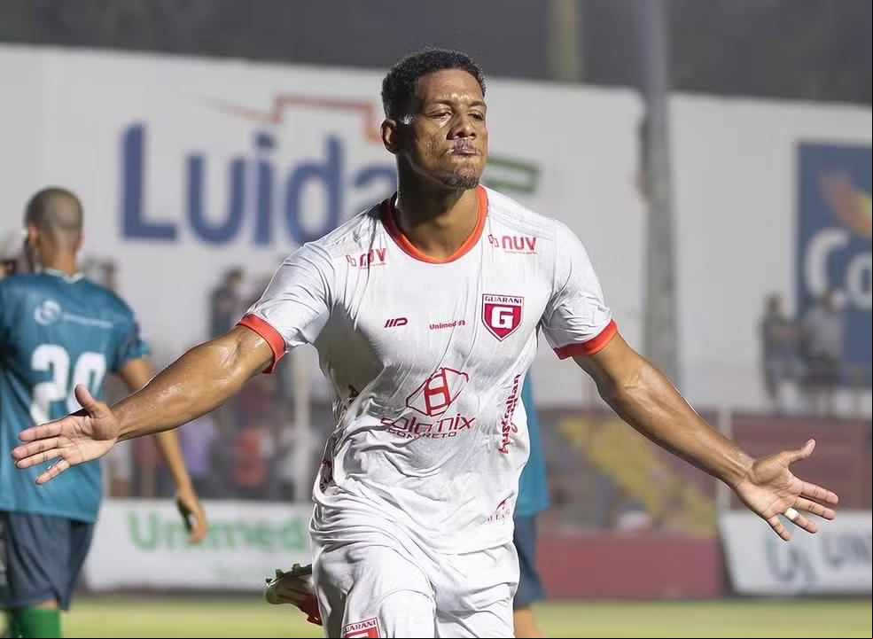 Thaileon foi o destaque do Guarani no Campeonato Mineiro da Segunda Divisão (Foto/Agência Futebol Interior)