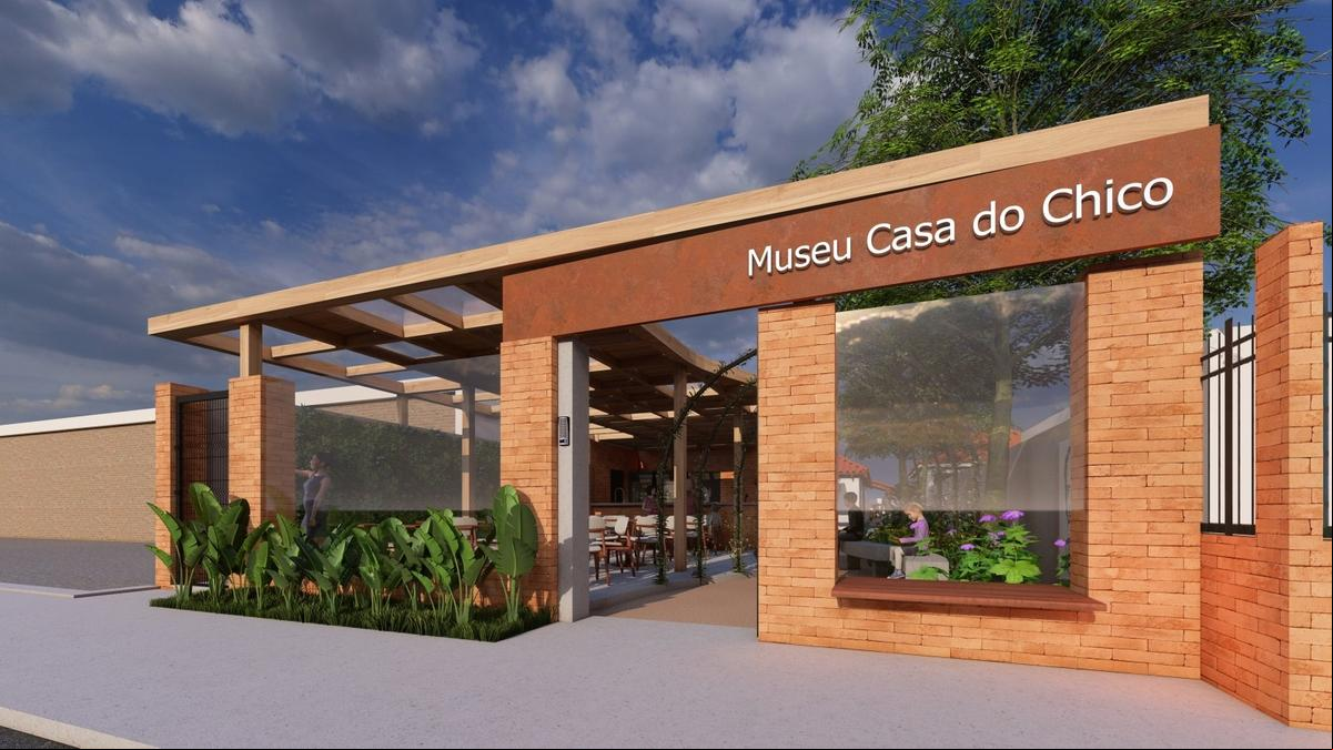 Espaço contará com o Café da Casa do Chico, um projeto que vai alinhar conceitos modernos e conectados com a natureza, homenageando a simplicidade do médium (Foto/Reprodução)