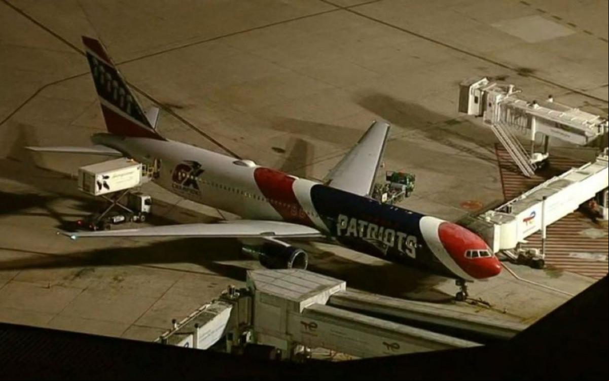 Com os aviões do New England Patriots, os jogadores do Botafogo irão chegar ao Catar em melhores condições físicas. (Foto Sportv)