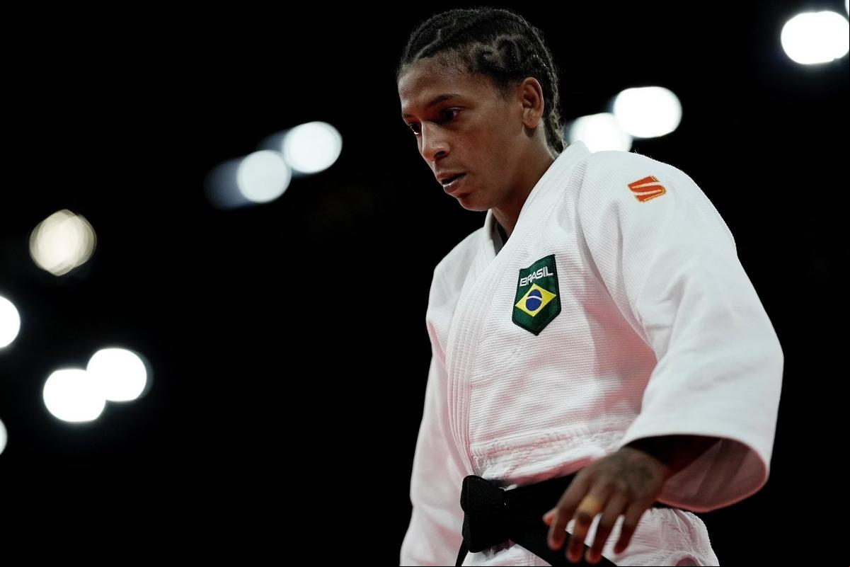 Rafael Silva, do judô do Brasil, nas Oimpíadas de Paris 2024 (Foto: Alexandre Loureiro/COB)
