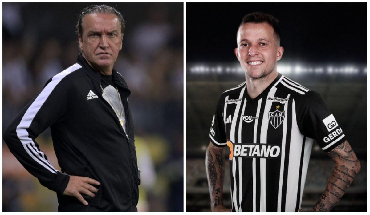 Cuca e Bernard trabalharam juntos no Atlético campeão da Libertadores de 2013 (Foto/Douglas Magno/ AFP/Flick Atlético)