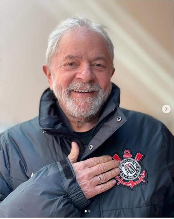 "Todo mundo sabe que eu sou corintiano e hoje vou fazer uma doação ao Corinthians via Pix”, disse Lula (Foto/Corinthians/divulgação)
