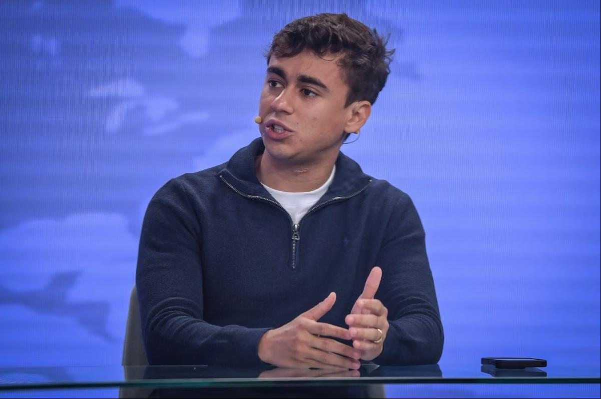 Nikolas Ferreira esteve no centro das críticas ao governo com relação à medida sobre o PIX (Foto/Thomás Santos/O Tempo)