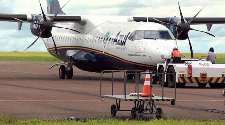 No ano ado, a companhia realizou 1,2 mil voos e transportou mais de 67,3 mil ageiros por meio do aeroporto de Uberaba (Foto/Reprodução)