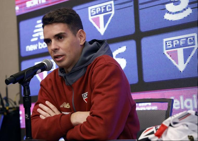 Ainda um pouco sem ritmo, Oscar mostrou que vai ser muito útil ao São Paulo nesta temporada (Foto/Rubens Chiri/SPFC)