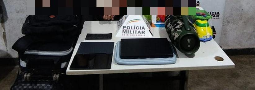 Trio responderá pelos crimes de furto e receptação. (Foto/Divulgação)