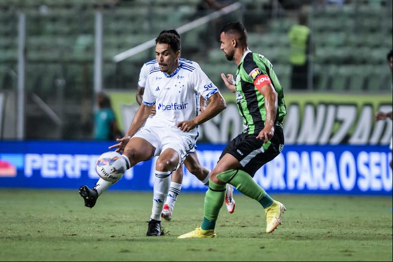 Mesmo com força máxima, o Cruzeiro penou para empatar com o América (MG) (Foto/Ag Futebol Interior)