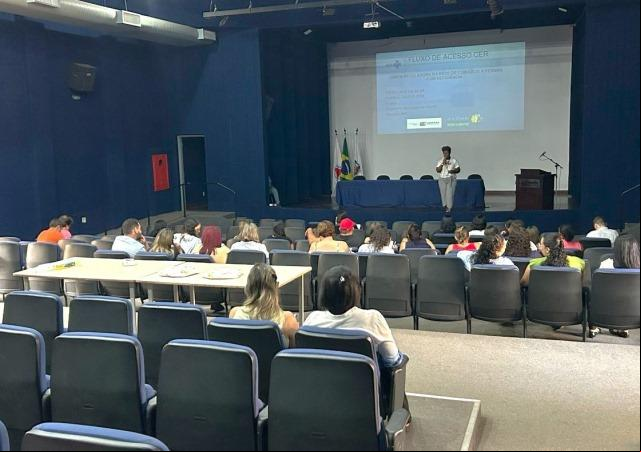 O treinamento reuniu representantes dos 27 municípios da região no Centro istrativo da Prefeitura de Uberaba (Foto/Divulgação)