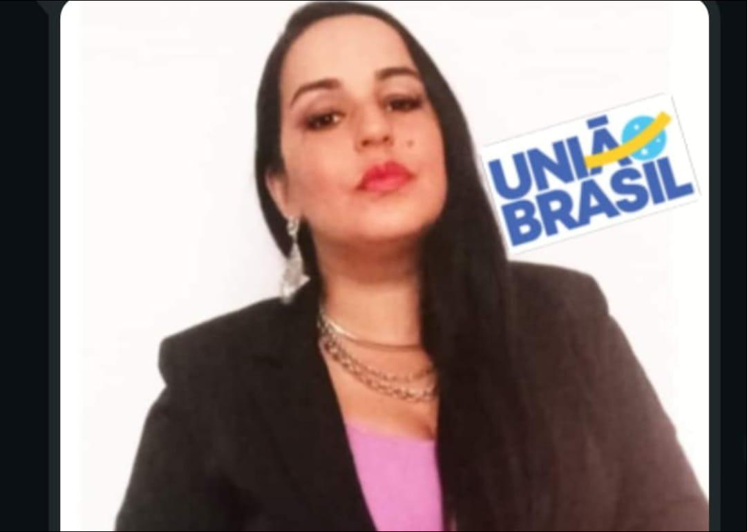 Kílvia Regina em peça feita para a campanha frustrada (Foto/Divulgação)