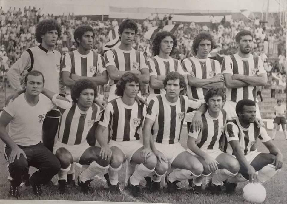 Timaço do Nacional com Ernani no gol (Foto/Reprodução)