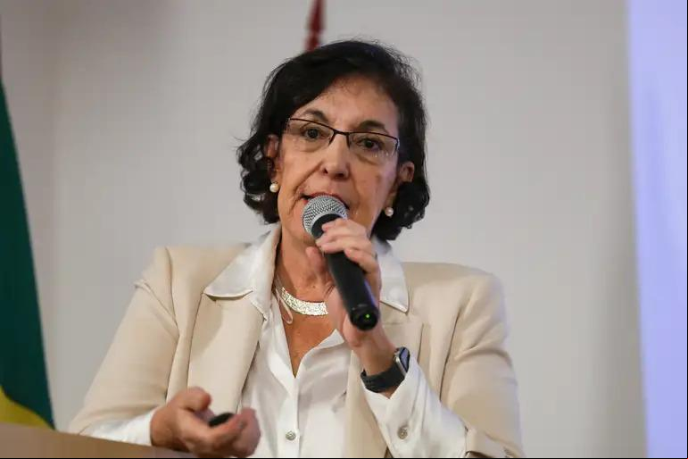 A diretora executiva de exploração e produção da Petrobras, Sylvia Anjos, em entrevista ao estúdio eixos, da Agência Eixos, disse que a empresa fará novos poços na grande reserva de gás descoberta na Colômbia (Foto//Tomaz Silva/Agência Brasil)