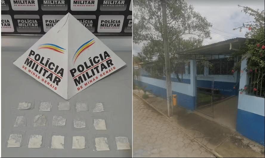 De acordo com a Polícia Civil, que investiga o caso, a professora da turma percebeu a situação após as crianças reclamarem que o suposto doce estava com um gosto estranho (Foto/Divulgação)