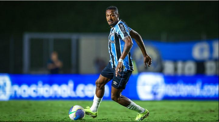 Edenilson marcou e garantiu os três pontos para o Grêmio (Foto/Divulgação – Grêmio)