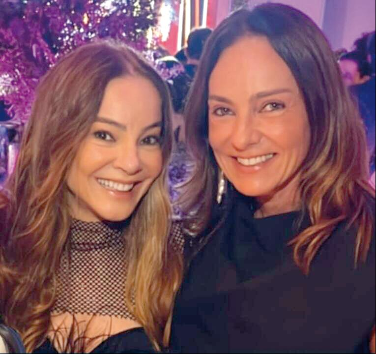 Mônica Hial Abreu – que amanhã recebe amigos em seu espaço fashion - e Dani Detoni (Foto/Arquivo pessoal)