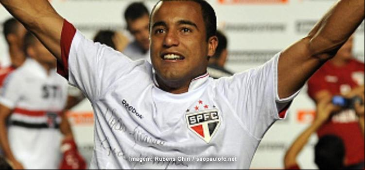 Lucas Moura será a ausência do São Paulo hoje diante do Talleres (ARG) (Foto/Rubens Chiri/São Paulo)
