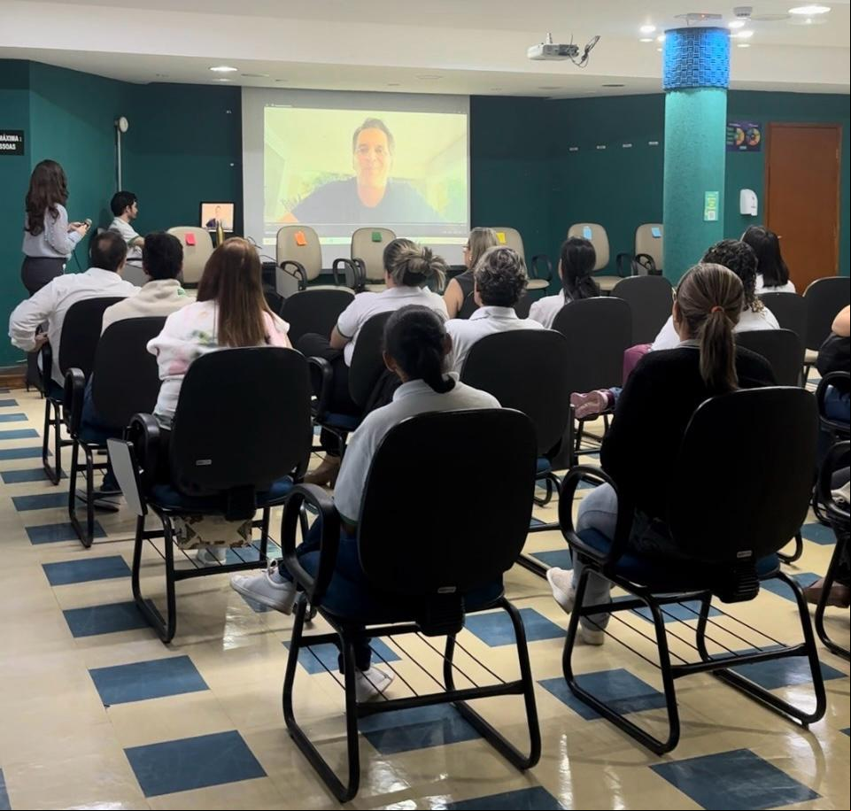O médico Djalma Antônio Abrão Junior destacou que o principal objetivo é transformar o Hospital Unimed em uma solução em saúde  (Ascom/Unimed)