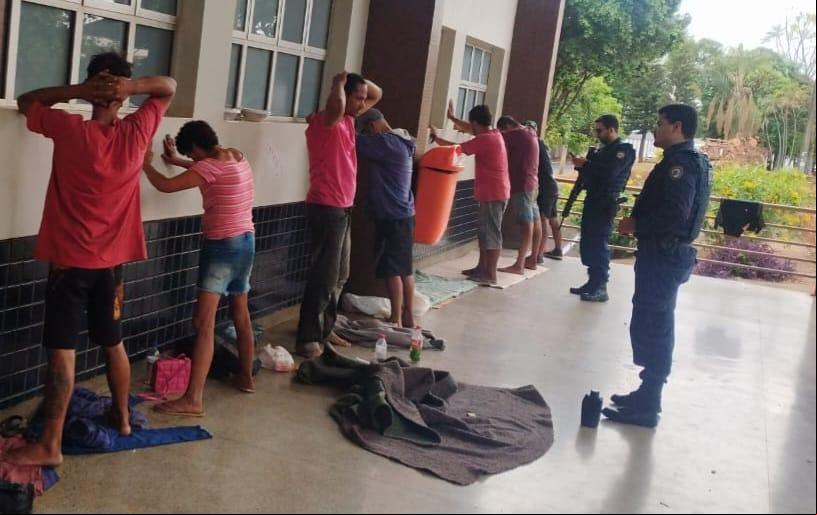 Guarda Civil Municipal na Rodoviária de Uberaba (Foto/Divulgação)