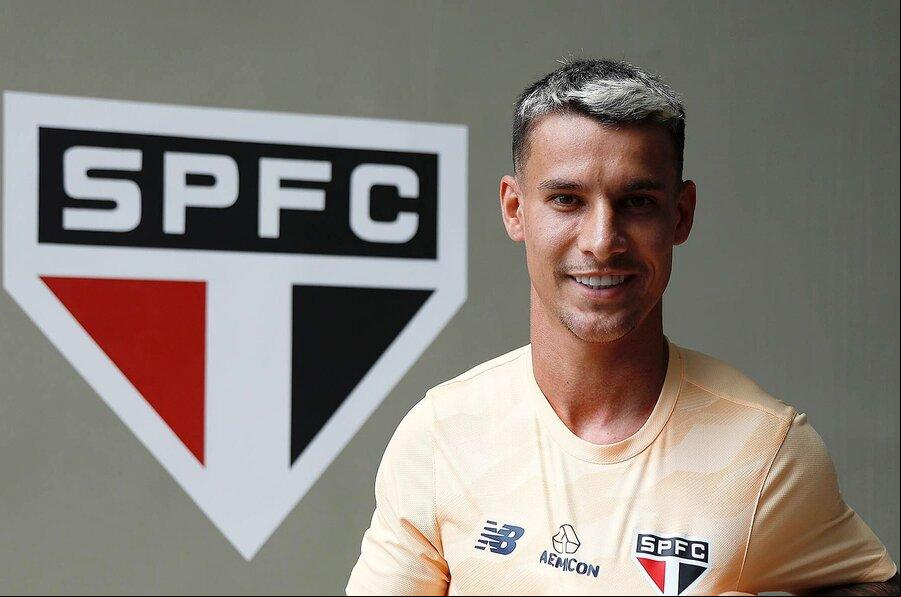 Ferreirinha voltou a marcar para o São Paulo (Foto/Rubens Chiri/SPFC)
