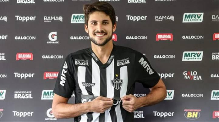 A novidade do dia foi o retorno do zagueiro Igor Rabello, que se recuperou de um edema na coxa direita. (Foto/Divulgação Atlético-MG)