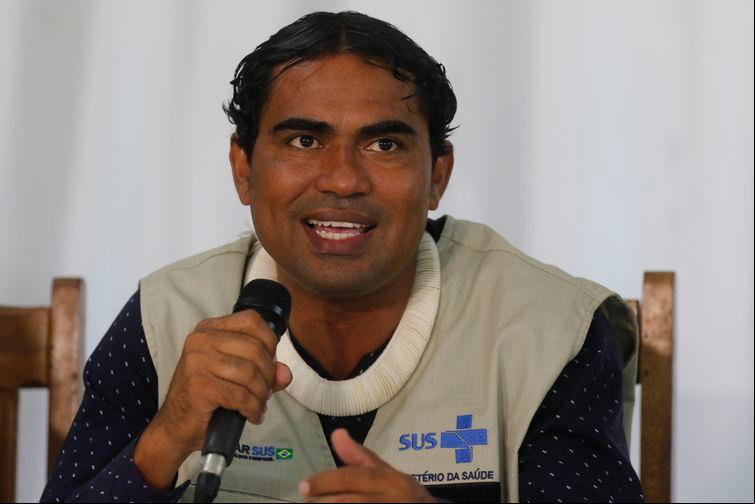 Secretário de Saúde Indígena (Sesai) do Ministério da Saúde, Ricardo Weibe Tapeba, informou que mais de 700 pontos de conectividade já foram implementados. (Foto/Fernando Frazão/Agência Brasil)
