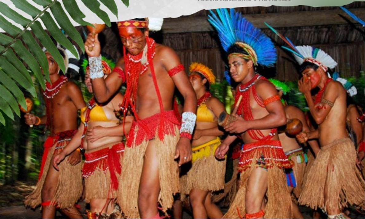 O evento tem a presença dos povos pataxó, guajajara e hã-hã-hãe da Aldeia Katuramã de Belo Horizonte (Foto/Divulgação)