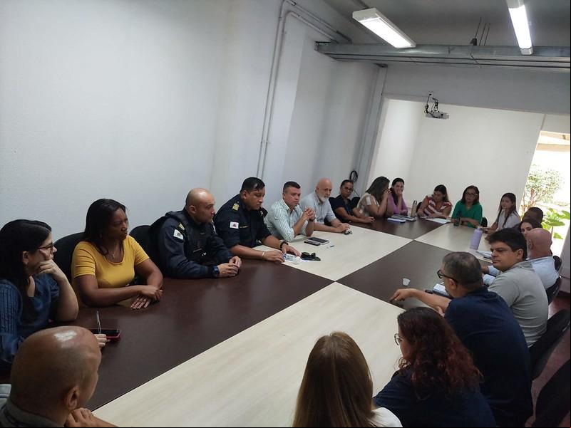 O encontro preparatório, abordou temas como fiscalização de trânsito e posturas, transporte coletivo e individual, preservação do patrimônio público, além da proteção dos bens e serviços municipais, com o apoio da Guarda Civil Municipal (GCM) (Foto/Divulgação)