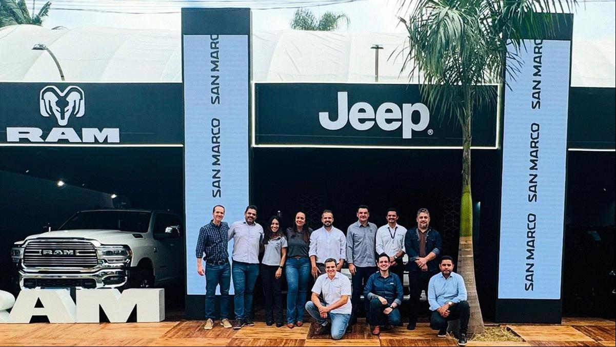 Timoneiro Paulo Marcos Guimarães comandou a equipe de vendas do Grupo San Marco na venda de 120 unidades dentro do Parque Fernando Costa (Foto/Divulgação)