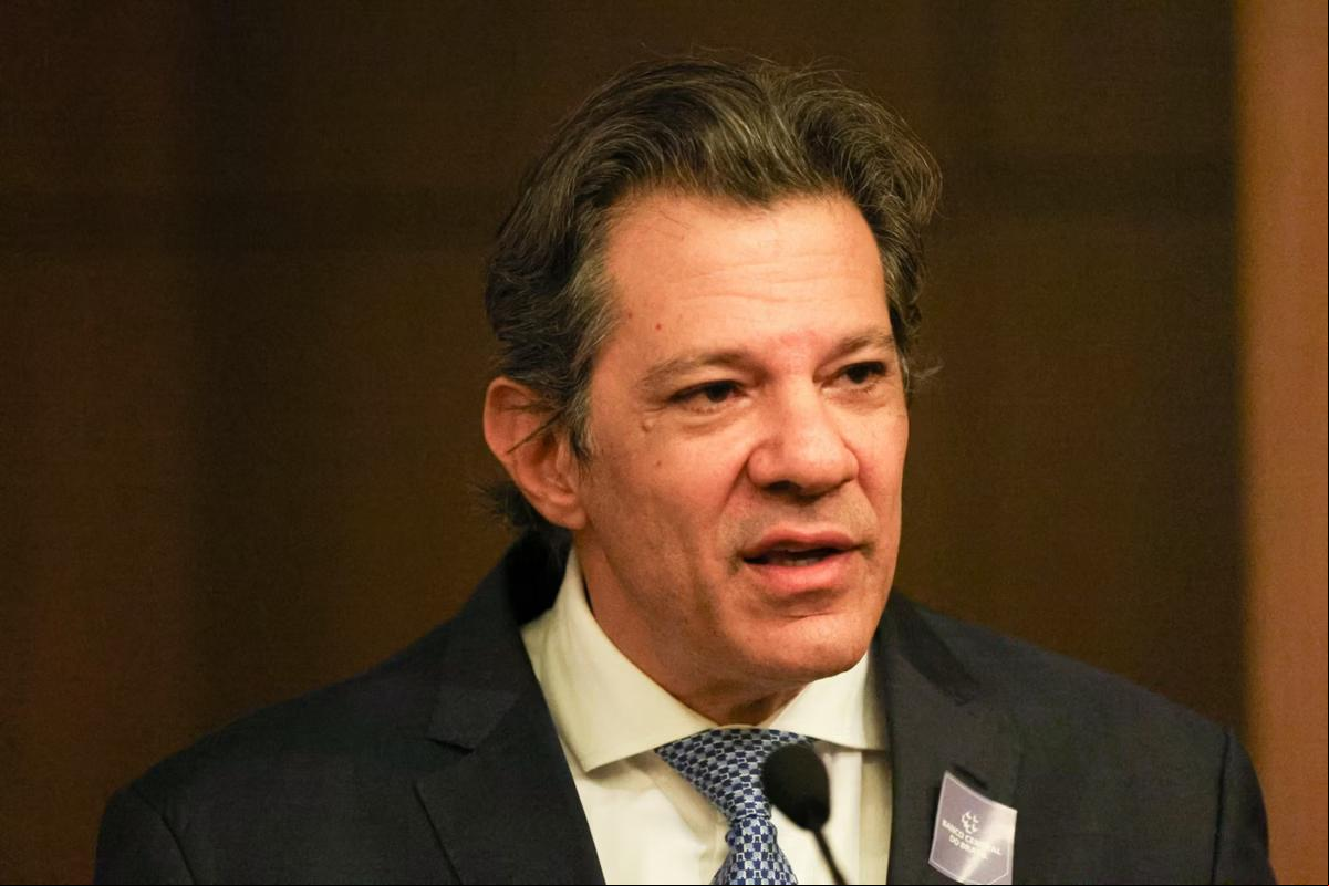 Haddad falou com a imprensa na manhã desta sexta-feira (23) (Foto/Jose Cruz/Agência Brasil)