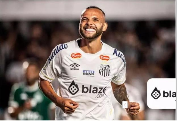Guilherme marcou e tirou o Santos da zona de rebaixamento (Foto/Esporte News Mundo/SFC)