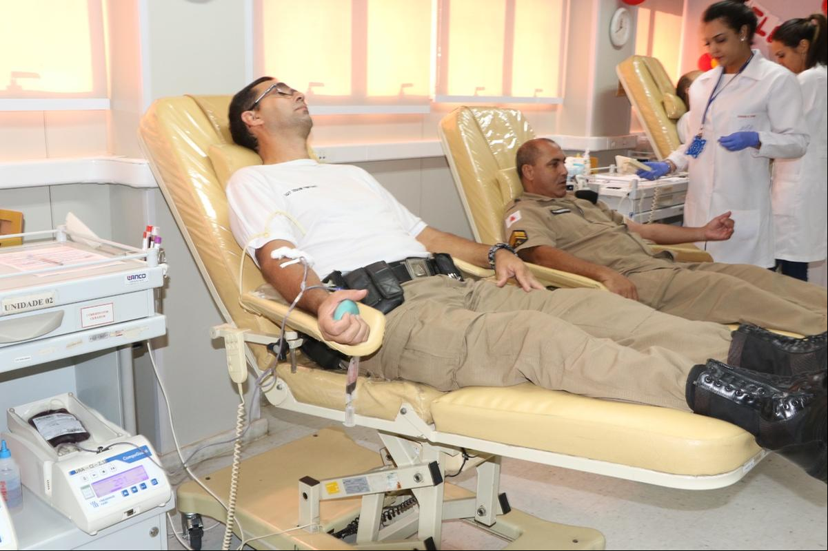 A ação busca contribuir para o aumento dos estoques de sangue (Foto/Divulgação)